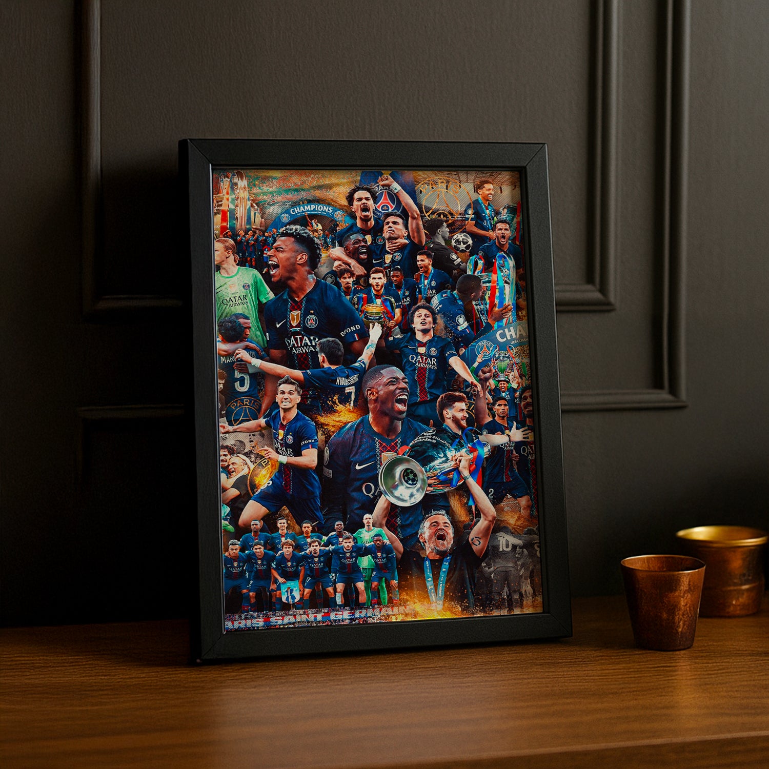 Cadre Photo PSG – Montage Épique Champions League 2026 | Paris Saint-Germain TonCadre