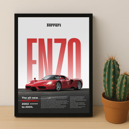 Poster Voitures - Ferrari Enzo