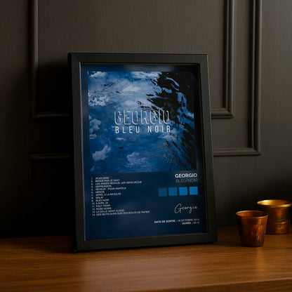 Cadre Photo Georgio - Bleu noir