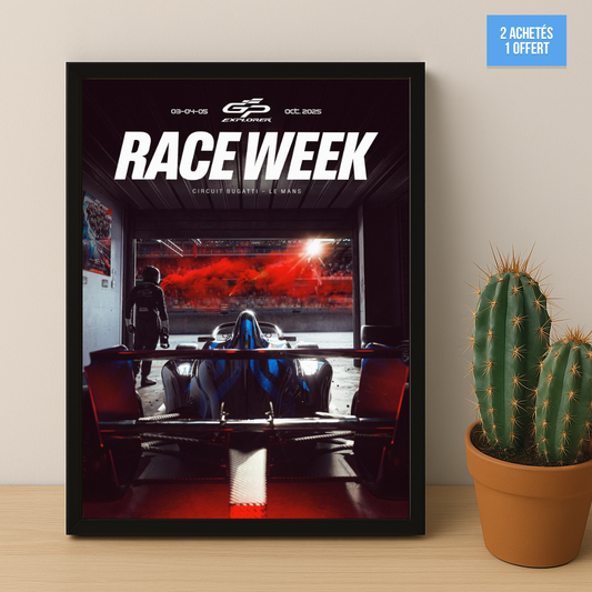Poster encadrée GP Explorer - Race Week