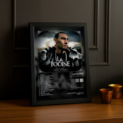 Cadre Photo La Fouine - Aller-Retour