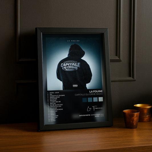 Cadre Photo La Fouine - Capitale du Crime Radio