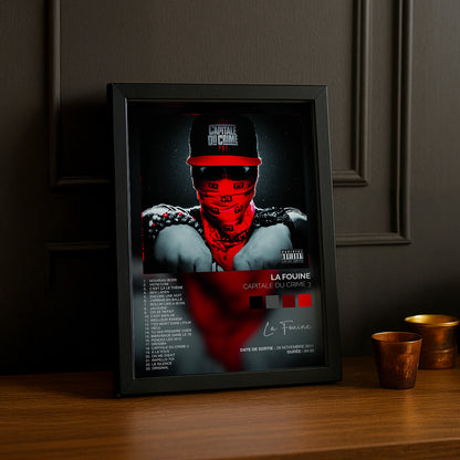 Cadre Photo La Fouine - Capitale du crime 3
