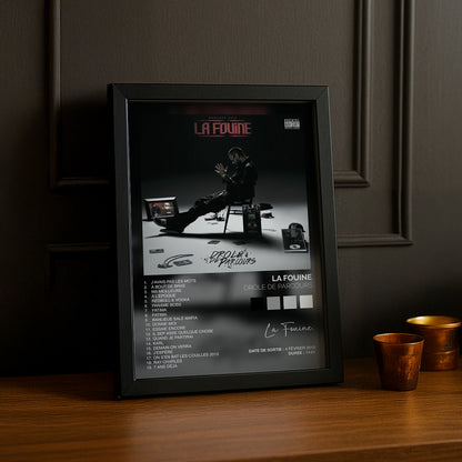 Cadre Photo La Fouine - Drôle de parcours