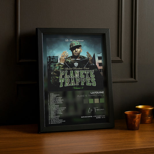 Cadre Photo La Fouine - Planète Trappes Vol 2