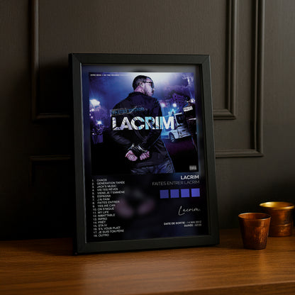 Cadre Photo Lacrim - Faites entrer Lacrim