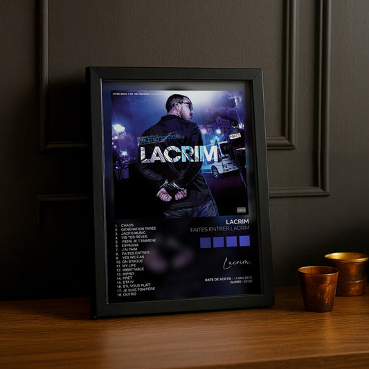 Cadre Photo Lacrim - Faites entrer Lacrim