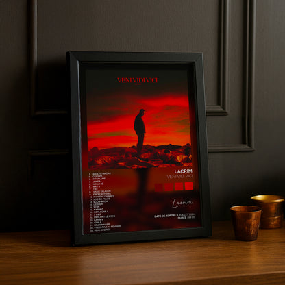 Cadre Photo Lacrim - Veni Vidi Vici