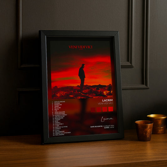 Cadre Photo Lacrim - Veni Vidi Vici