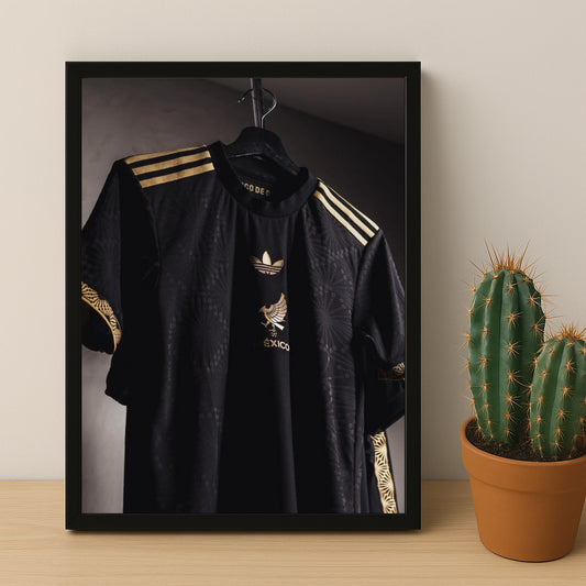 Poster Maillot Football - Mexico 2025-2026