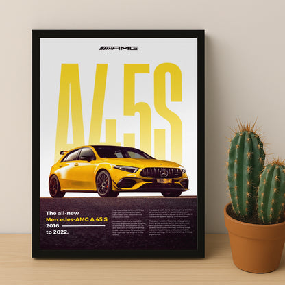 Poster Voitures - Mercedes A45s