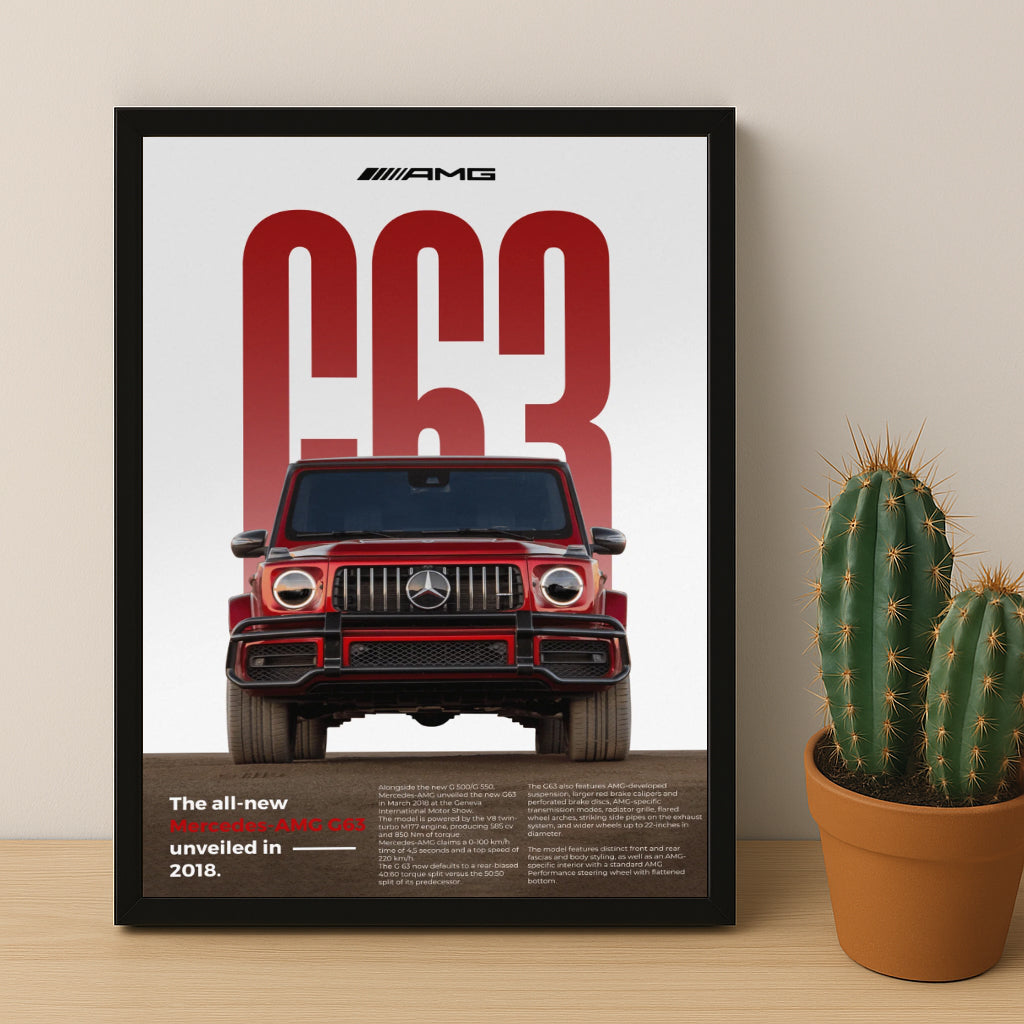 Poster Voitures - Mercedes G63