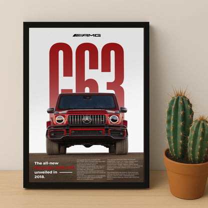 Poster Voitures - Mercedes G63