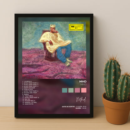 Cadre photo Album Musicaux - MHD de MHD