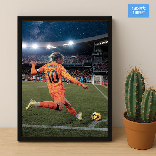 Poster encadrée Real Madrid - Modric
