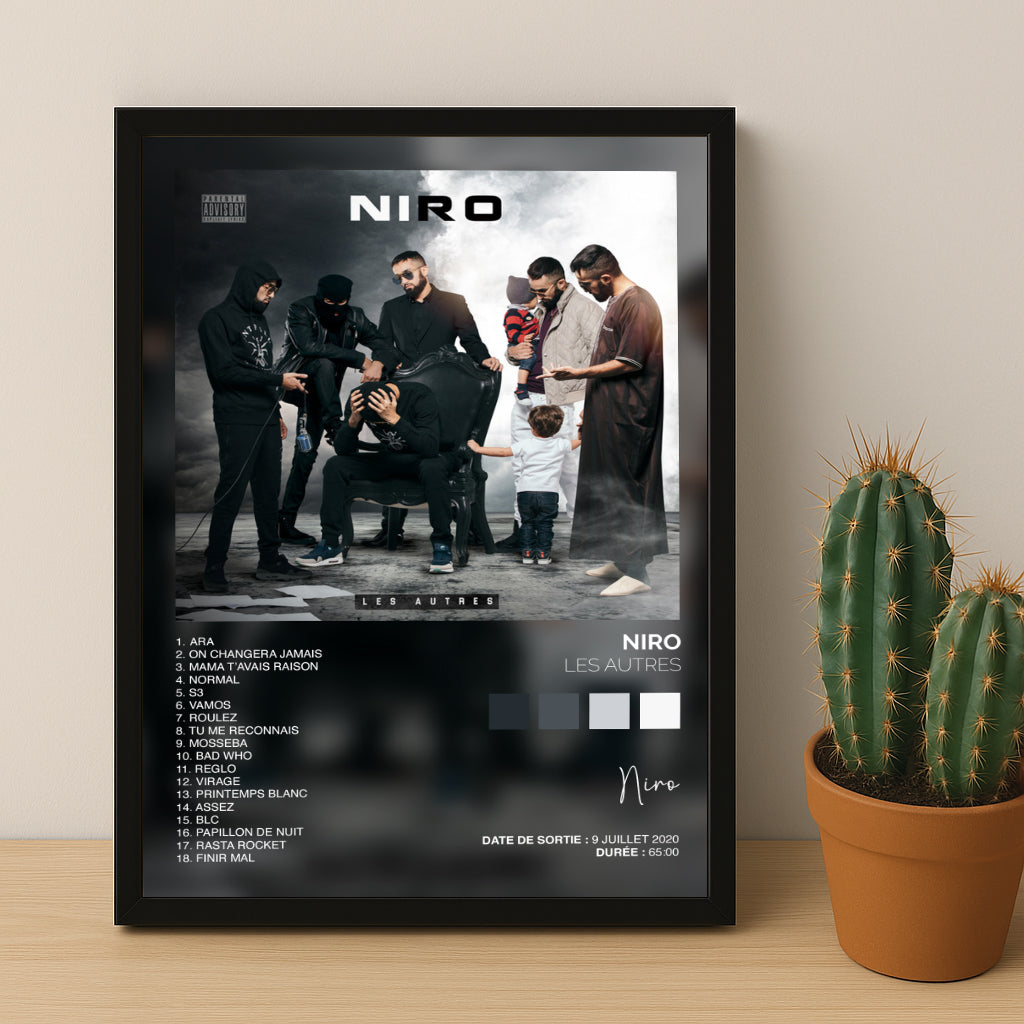 Cadre photo Album Musicaux - Les Autres de Niro