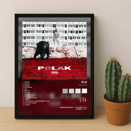 Cadre photo Album Musicaux - Polak de PLK