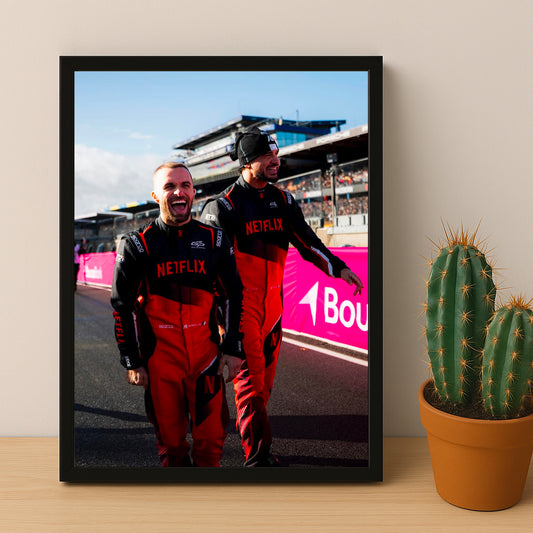 Poster GP Explorer The Last Race - Squeezie et Amine