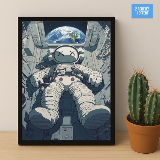 Poster Kaws - Companion Astronaute