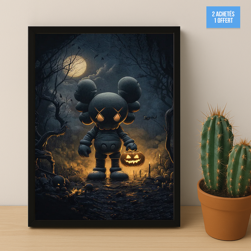 Poster Kaws - Companion Halloween