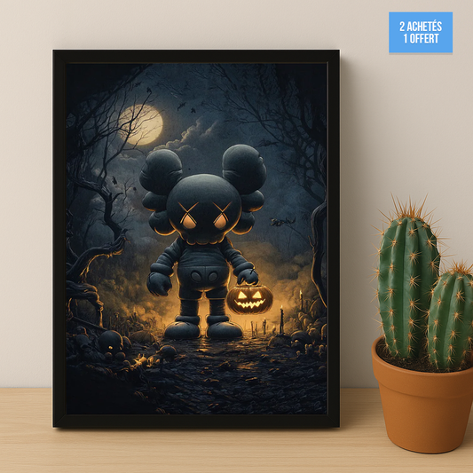 Poster Kaws - Companion Halloween