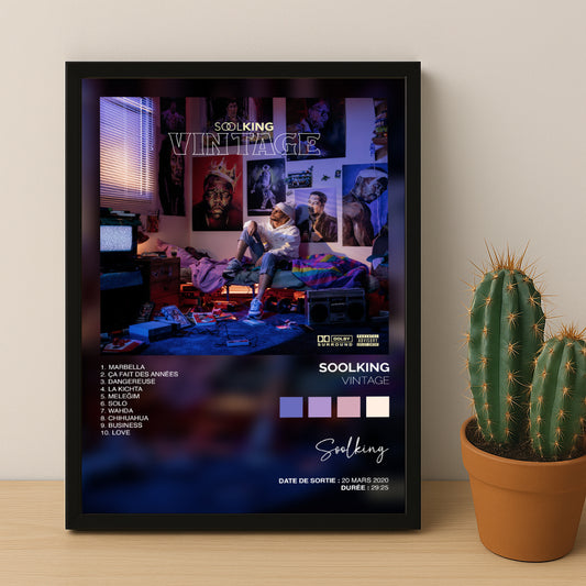 Cadre photo Album Musicaux - Vintage de Soolking