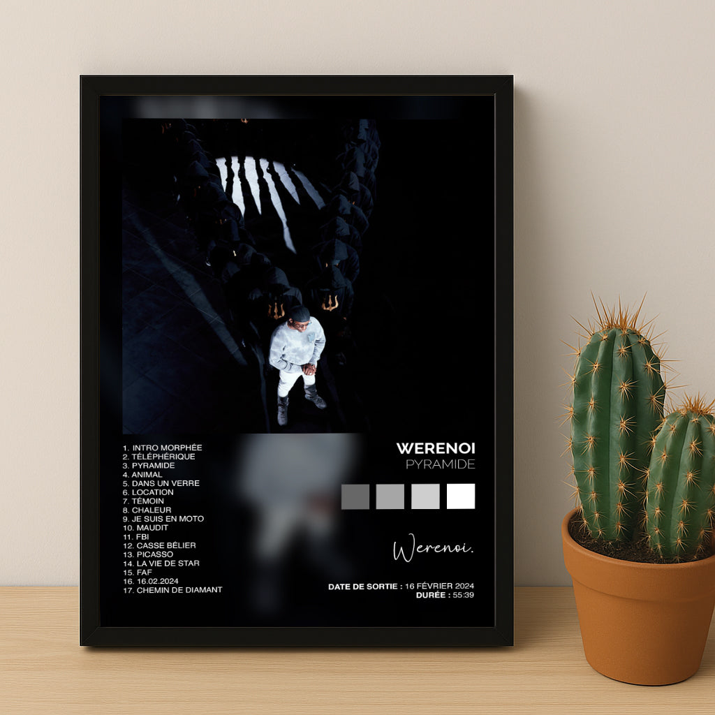 Cadre photo Album Musicaux - Pyramide de Werenoi