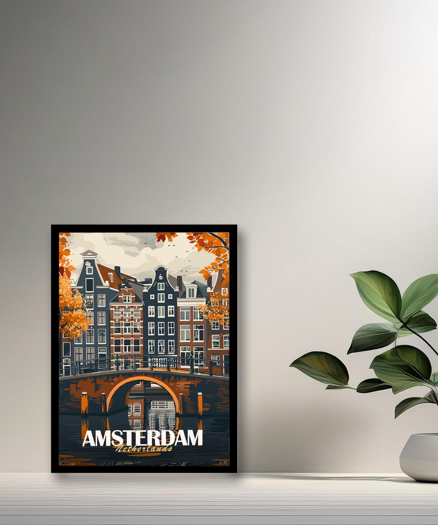 Cadre photo Amsterdam Netherlands