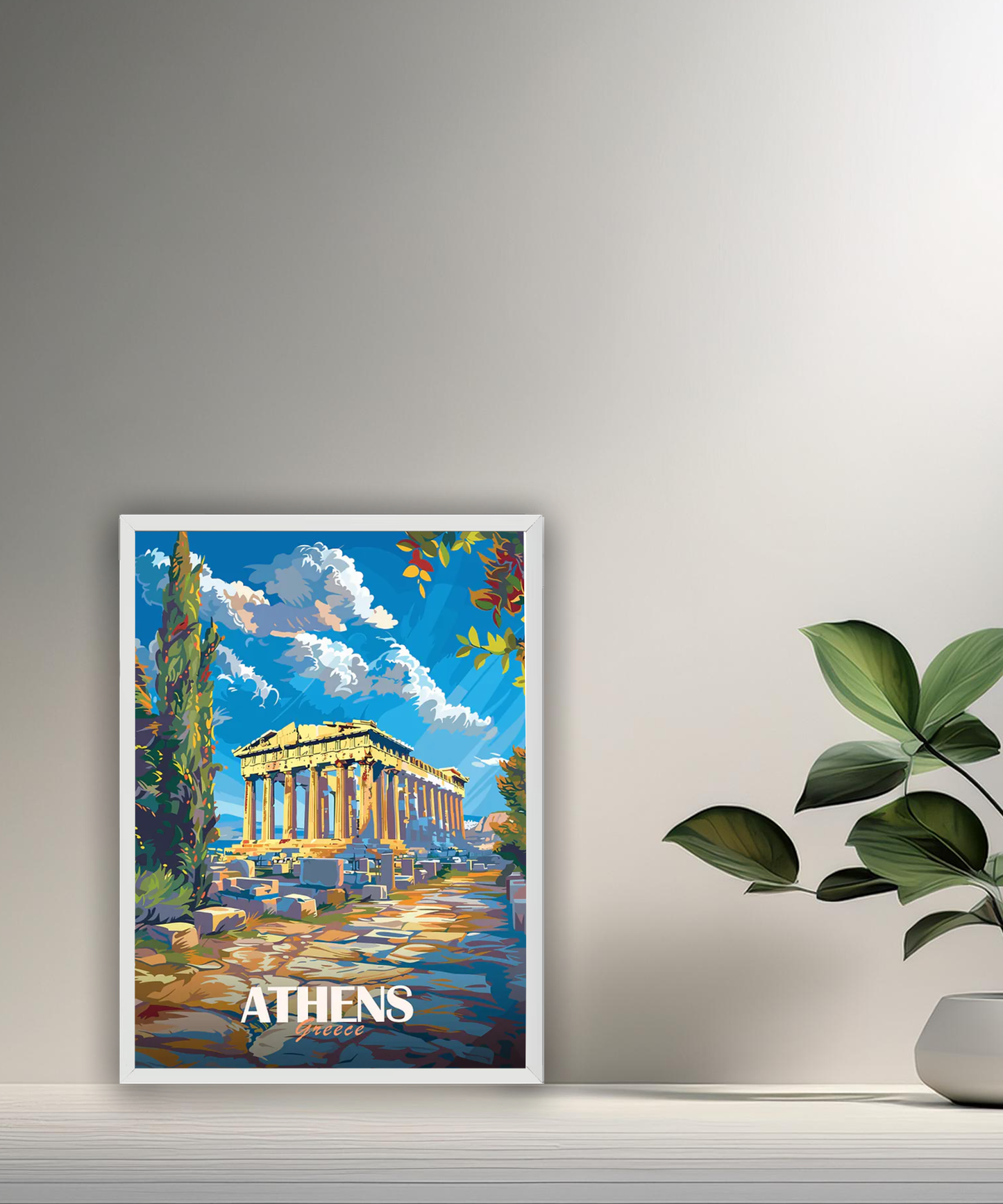 Cadre photo Athens Greece