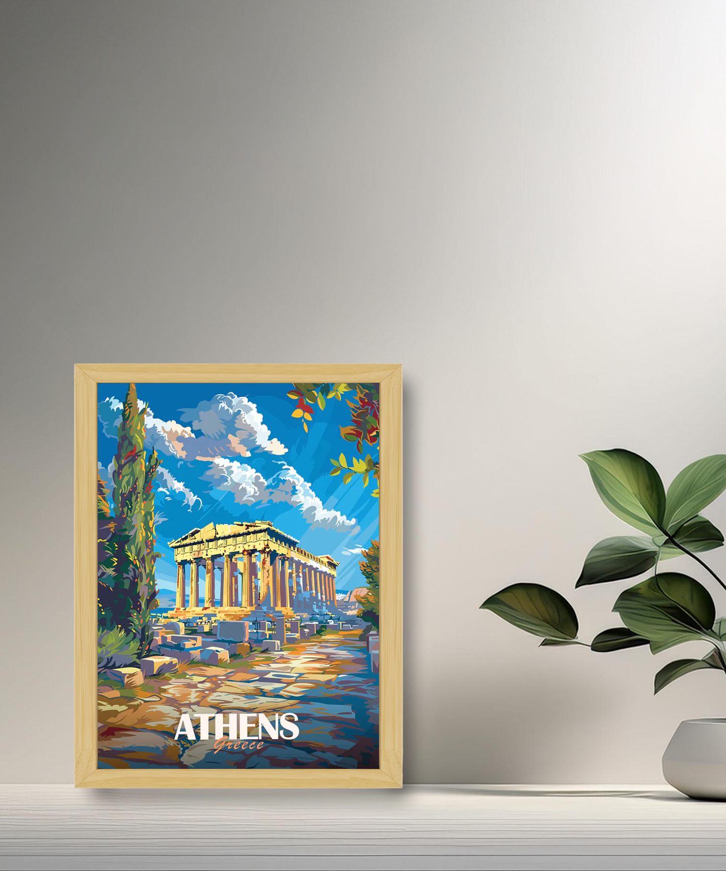 Cadre photo Athens Greece