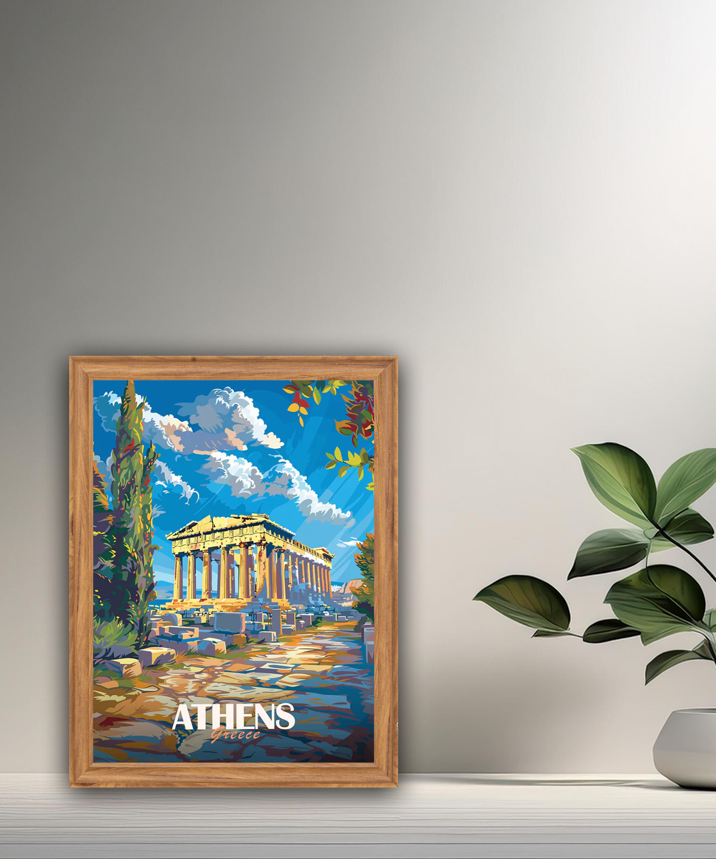 Cadre photo Athens Greece