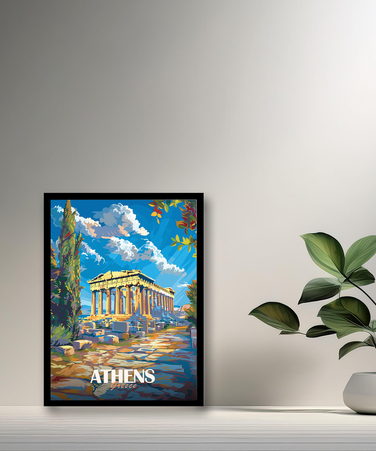 Cadre photo Athens Greece