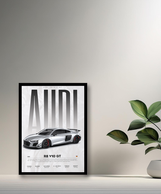 Cadre photo Audi R8 V10 GT