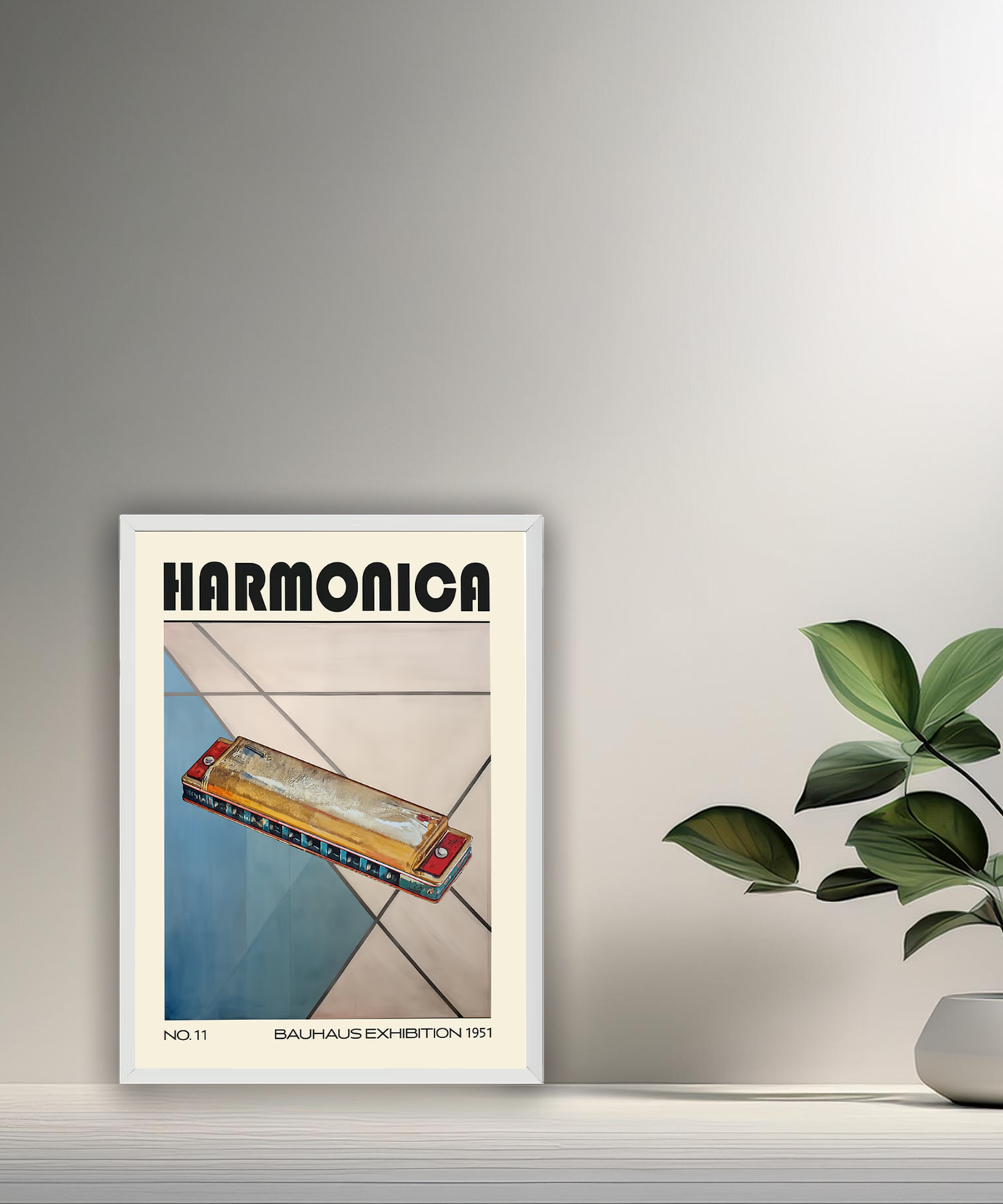 Cadre photo Bauhaus Harmonica
