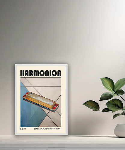 Cadre photo Bauhaus Harmonica