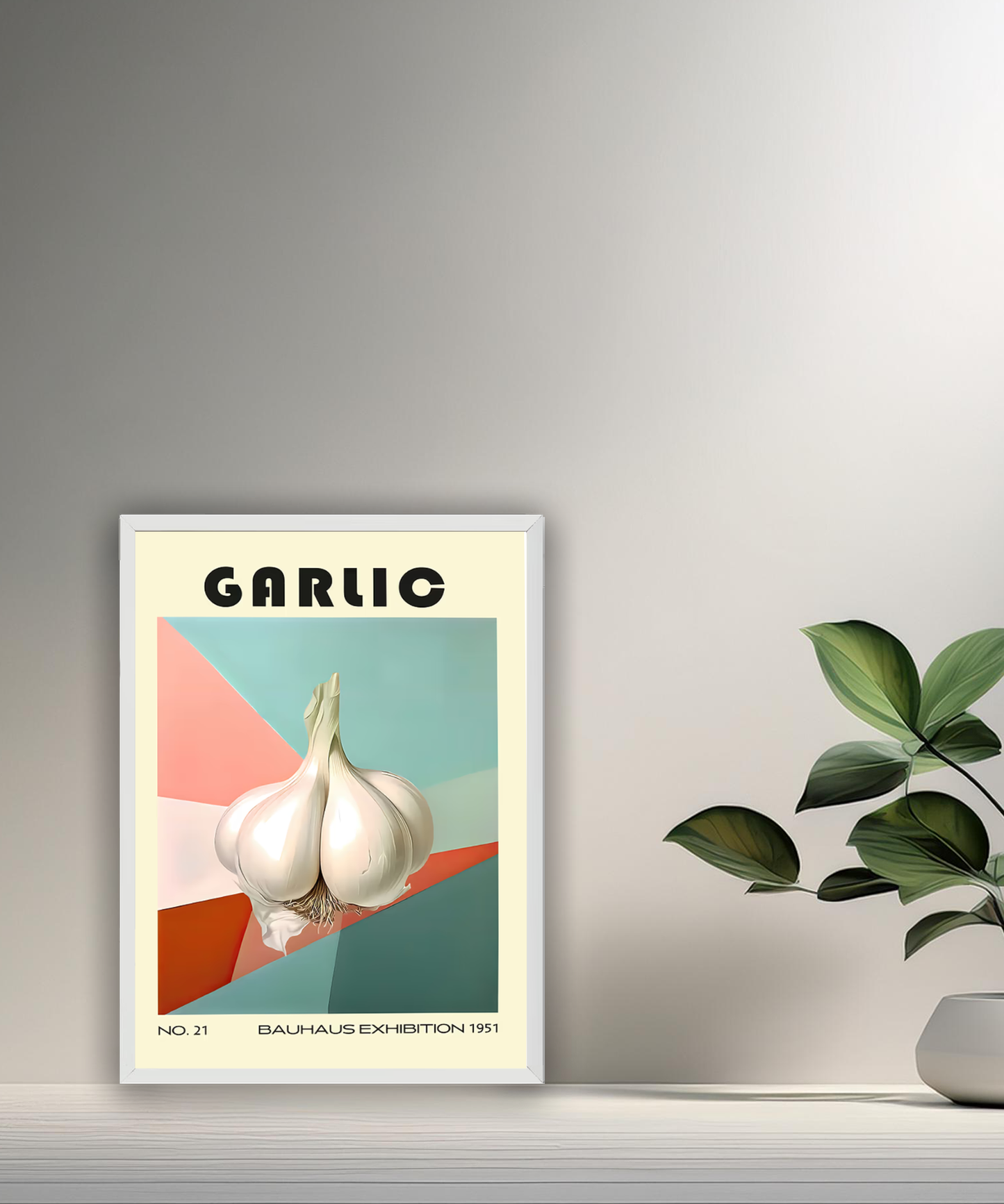 Cadre photo Bauhaus Garlic