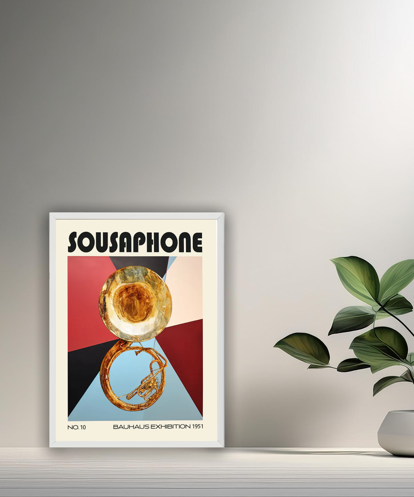 Cadre photo Bauhaus Sousaphone