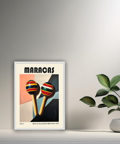 Cadre photo Bauhaus Maracas