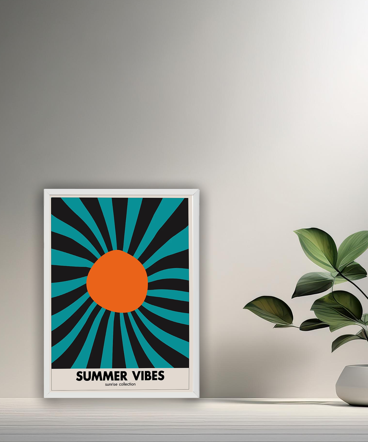 Cadre photo Bauhaus Summer Vibes