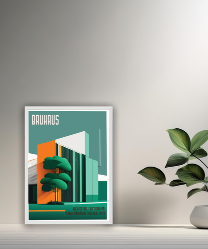 Cadre photo Bauhaus Architecture