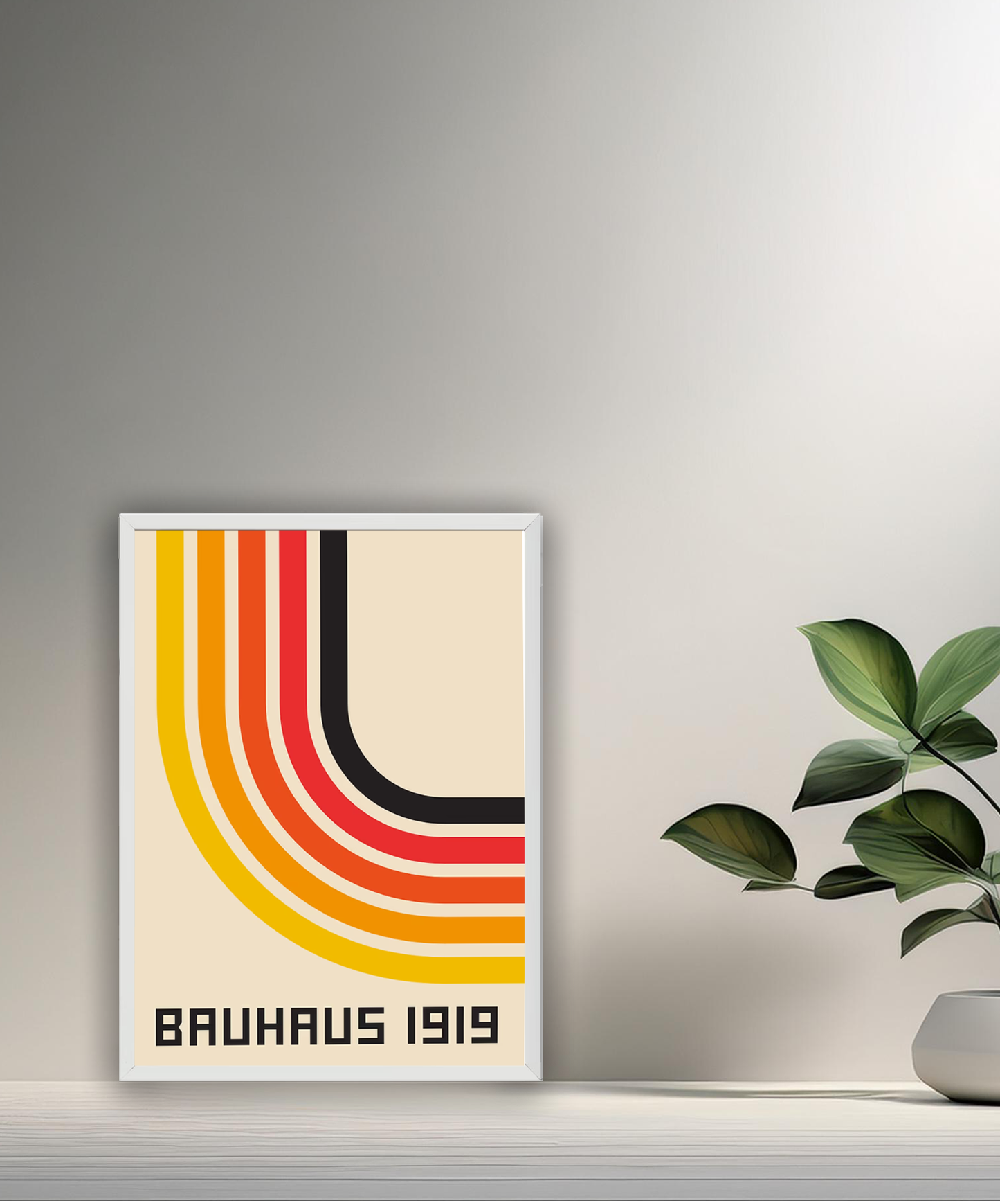 Cadre photo Bauhaus 1919