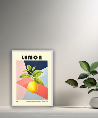 Cadre photo Bauhaus Lemon