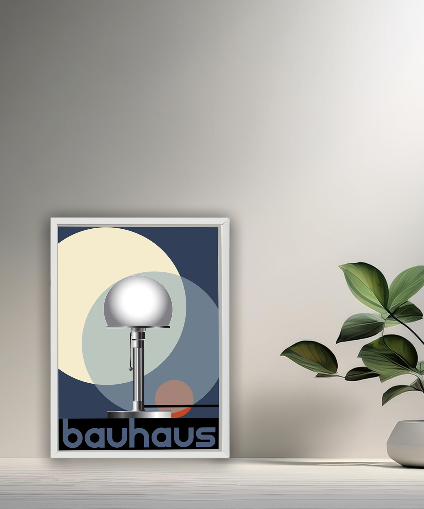 Cadre photo Bauhaus Lampe