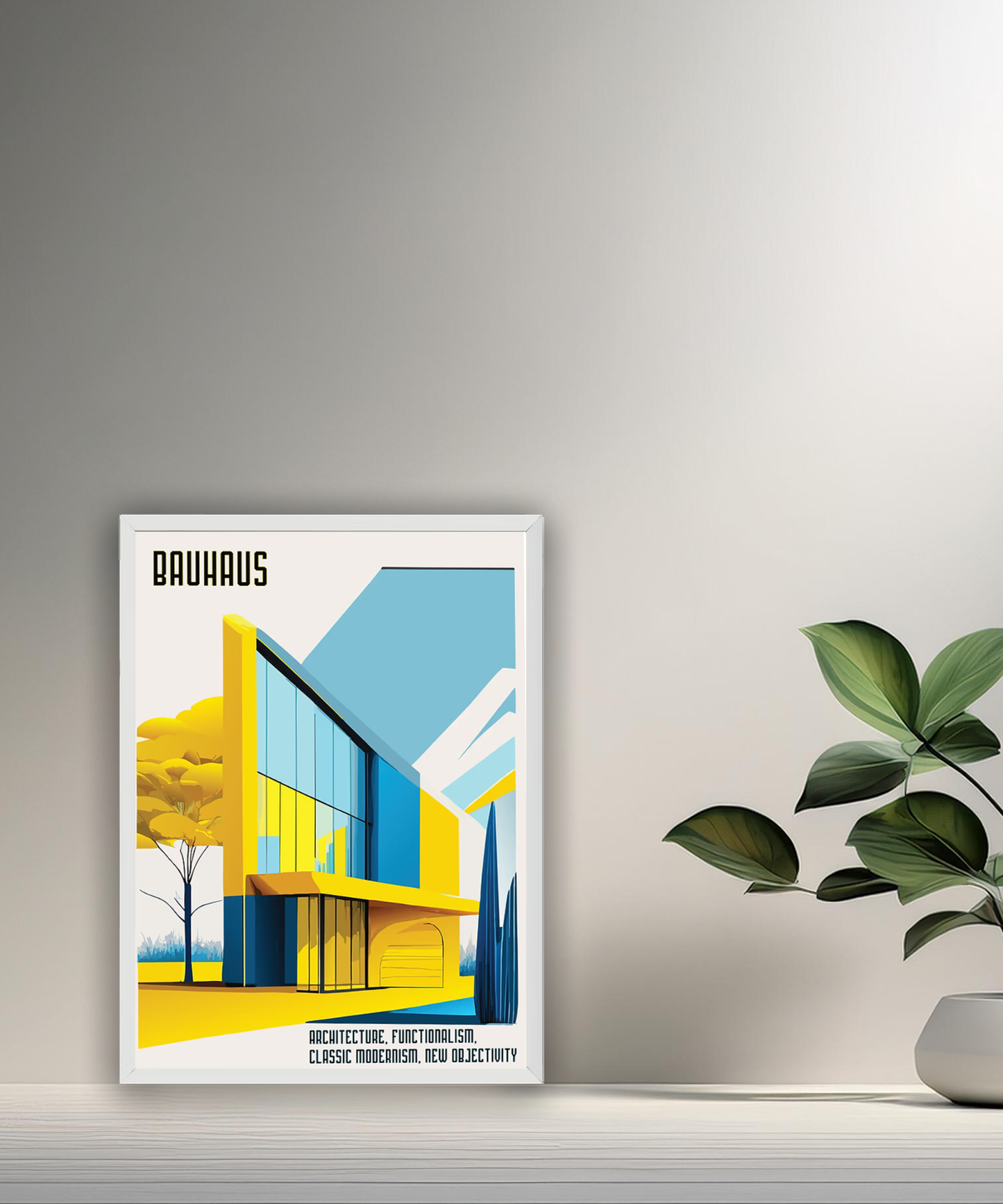 Cadre photo Bauhaus Architecture
