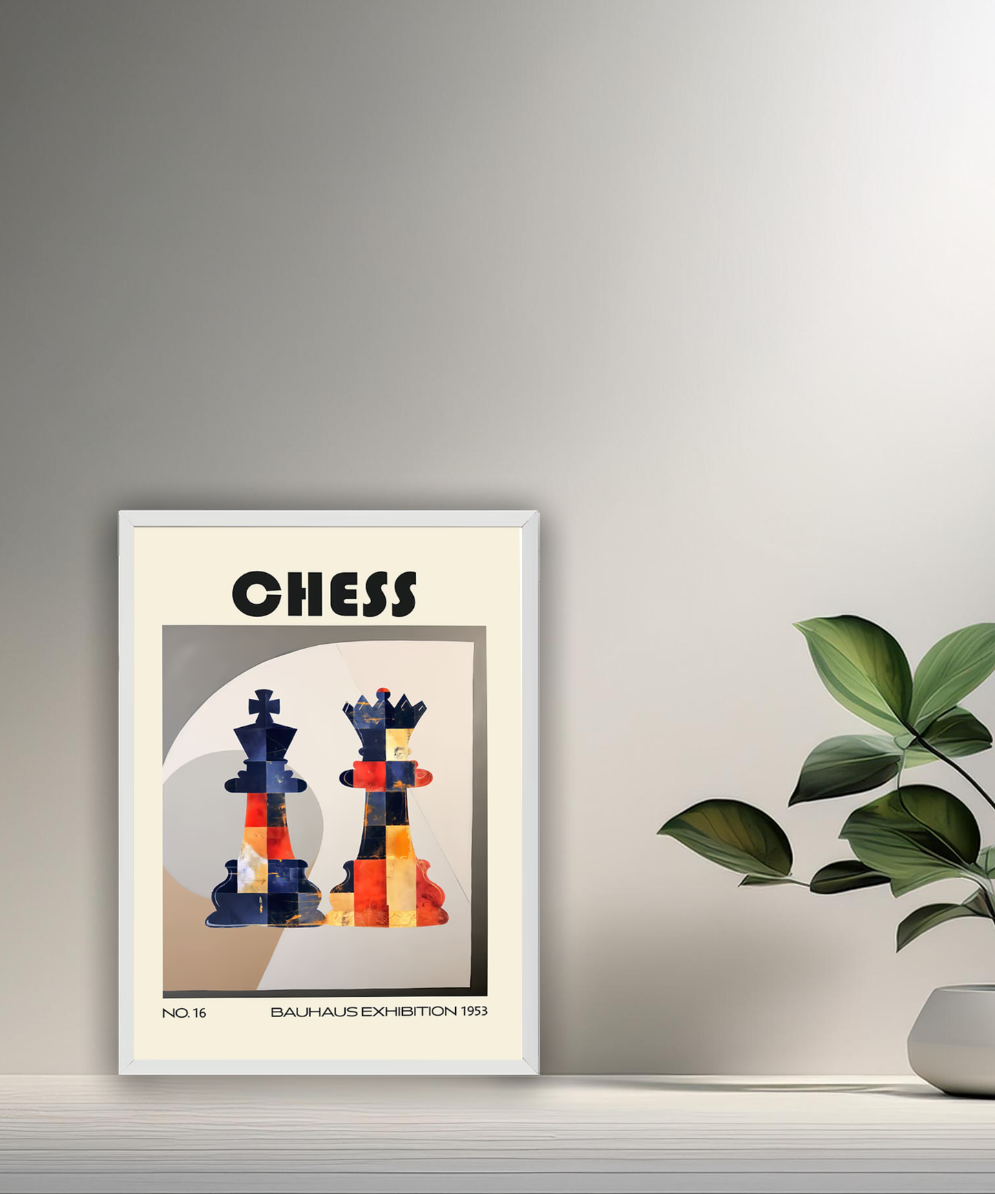 Cadre photo Bauhaus Chess