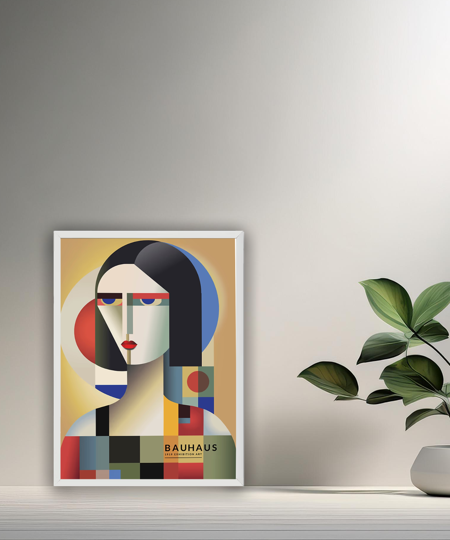 Cadre photo Bauhaus Art