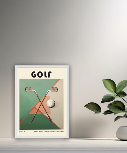 Cadre photo Bauhaus Golf