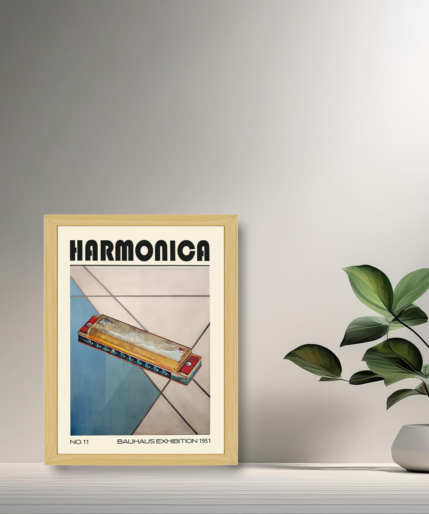 Cadre photo Bauhaus Harmonica