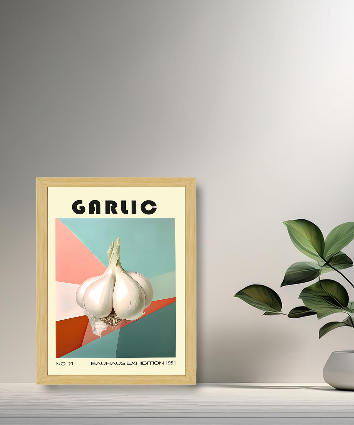 Cadre photo Bauhaus Garlic