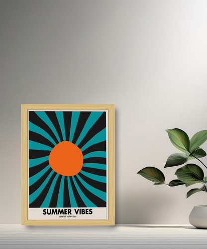Cadre photo Bauhaus Summer Vibes